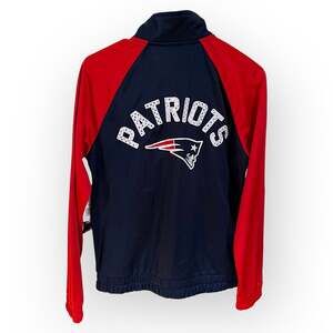 NFL Patriots Red and Blue Jacket
